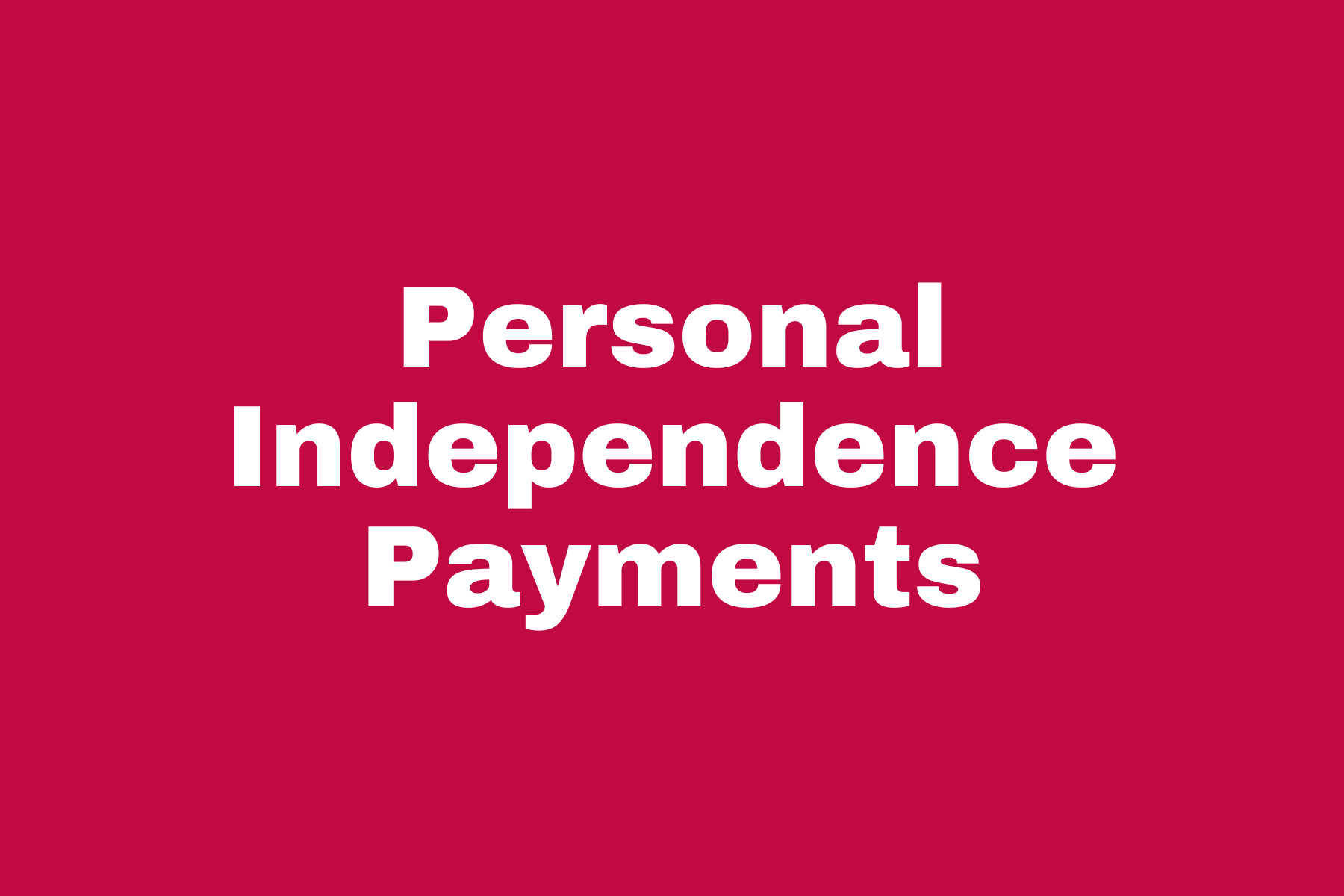 PIP Points Information - Ruils Independent Living : Ruils Independent ...